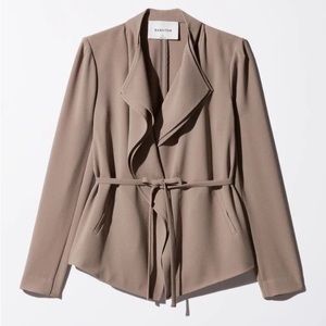 Aritzia Babaton Modern Taupe Rickon Jacket (NOTE: Some mild pilling in fabric)